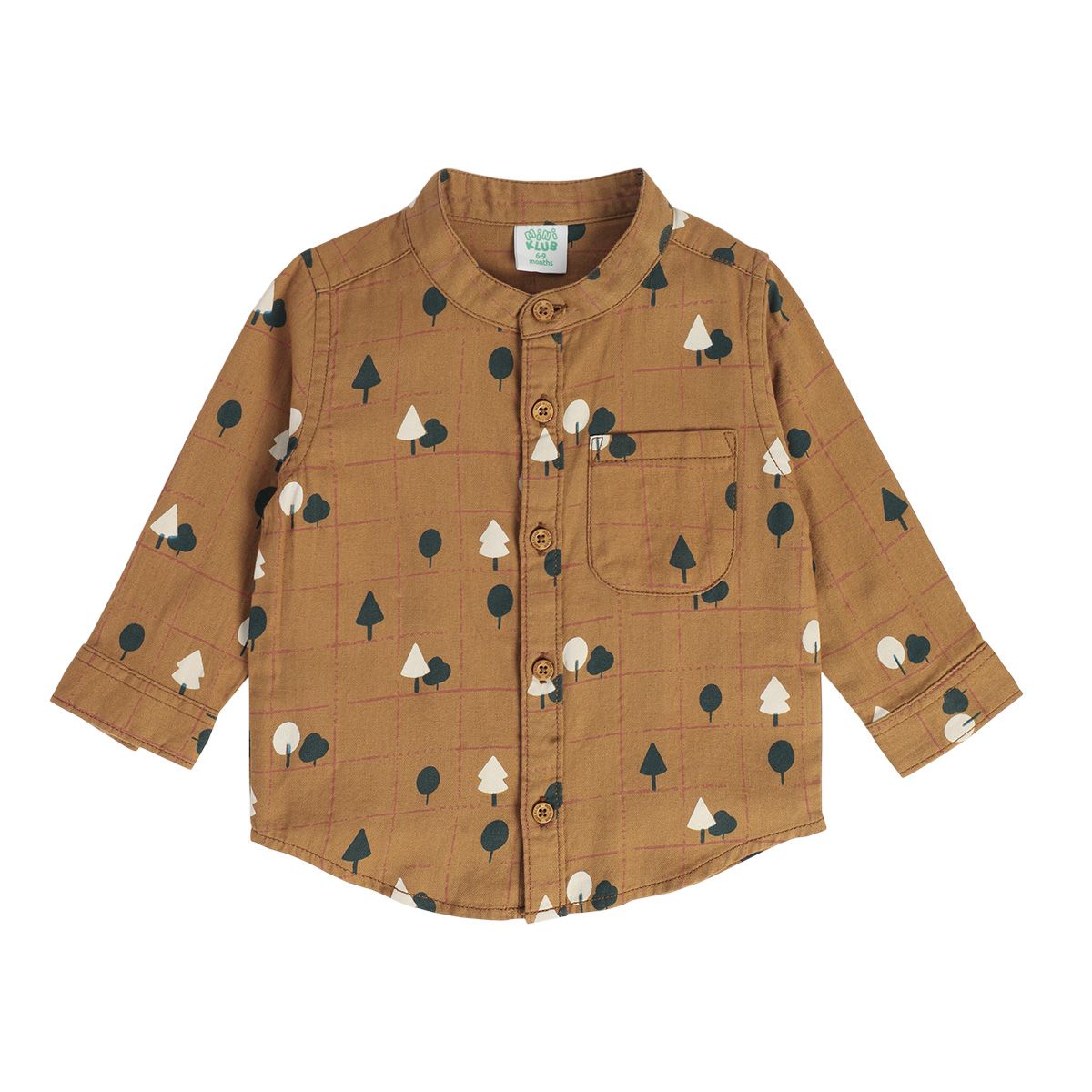 Boys Mustard Pack Of 1 Shirt
