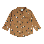 Boys Mustard Pack Of 1 Shirt