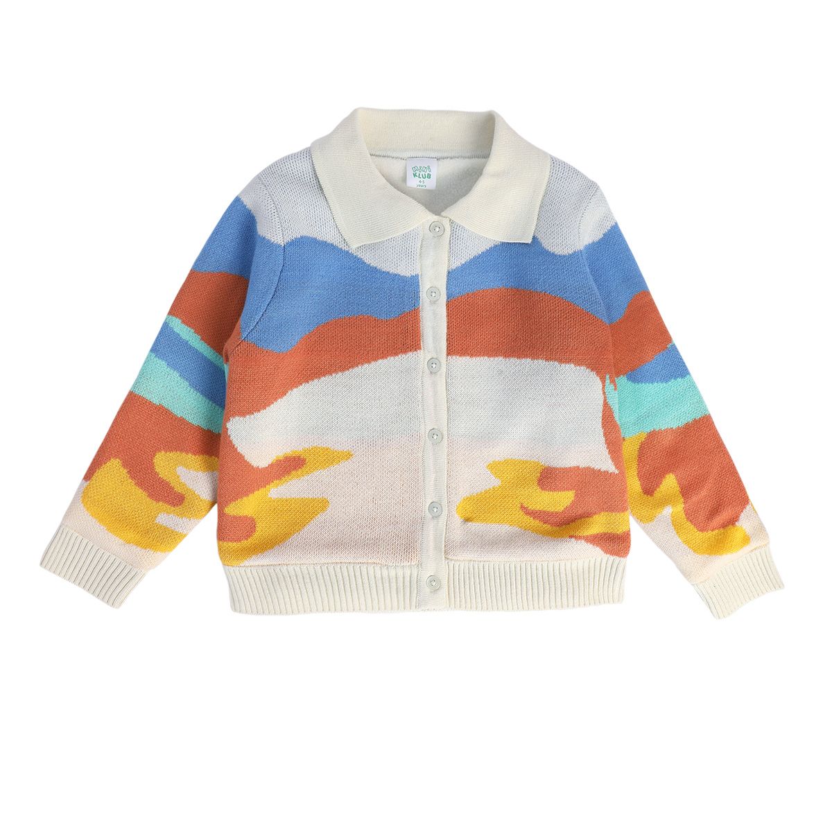 Girls Beige Sweater