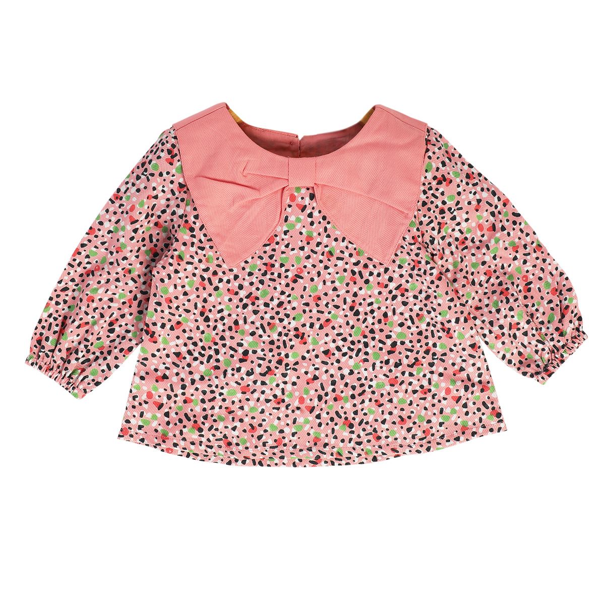 Girls Coral Pack Of 1 Woven Top