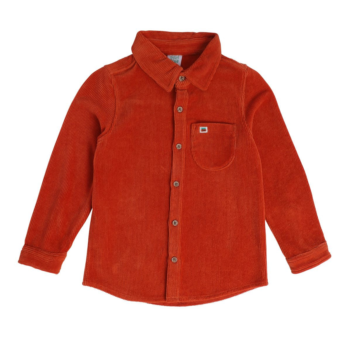 Boys Orange Pack Of 1 Shirt