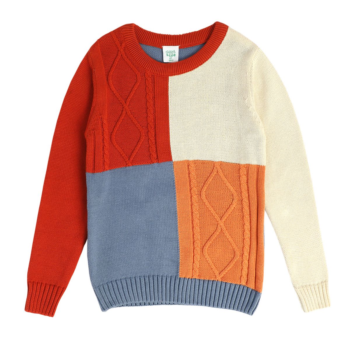 Boys Orange Sweater