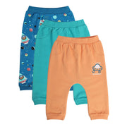 Boys Multicolor Pack Of 3 Knit Bottom