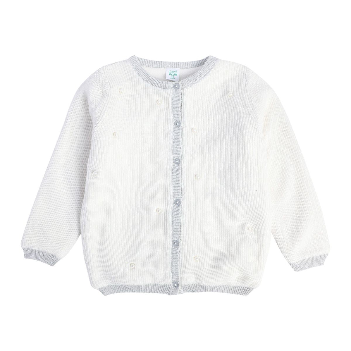 Girls Off White Sweater