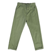 Boys Green Woven Pant