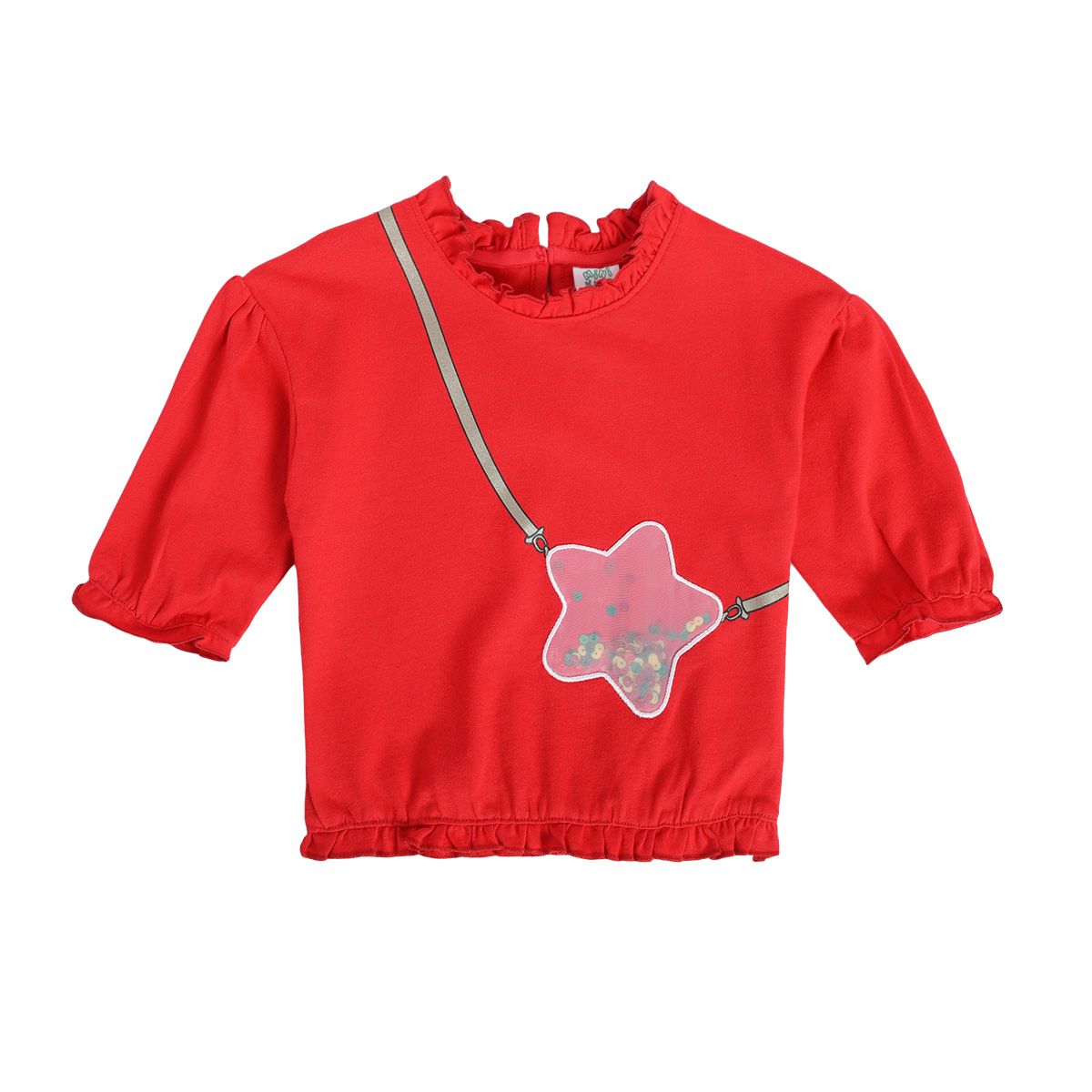 Girls Red Pack Of 1 Knit Top