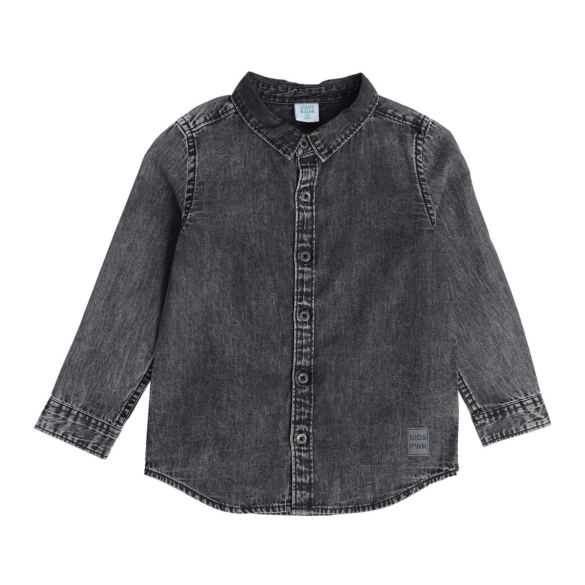 Boys Grey Pack Of 1 Shirt