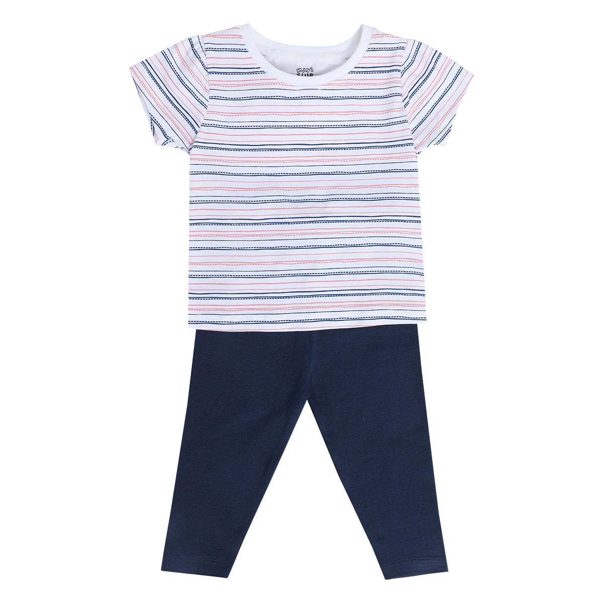 Girls Multicolor Pack Of 2 Top And Bottom