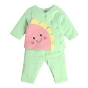 Girls Green Pack Of 2 Top And Bottom
