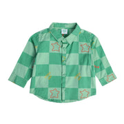 Boys Green Pack Of 1 Shirt