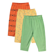 Boys Multicolor Pack Of 3 Knit Bottom