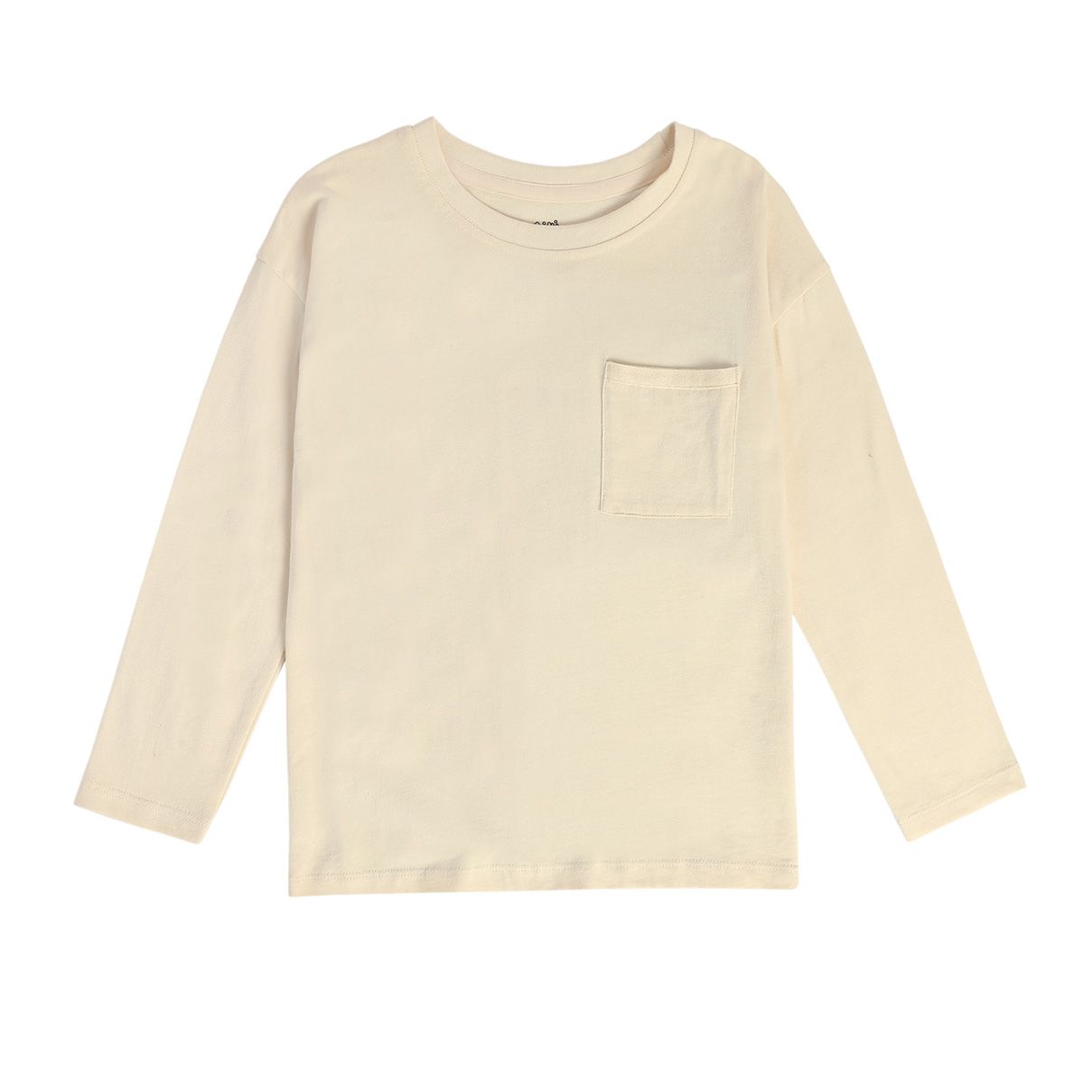 Boys Beige Pack Of 1 T-Shirt