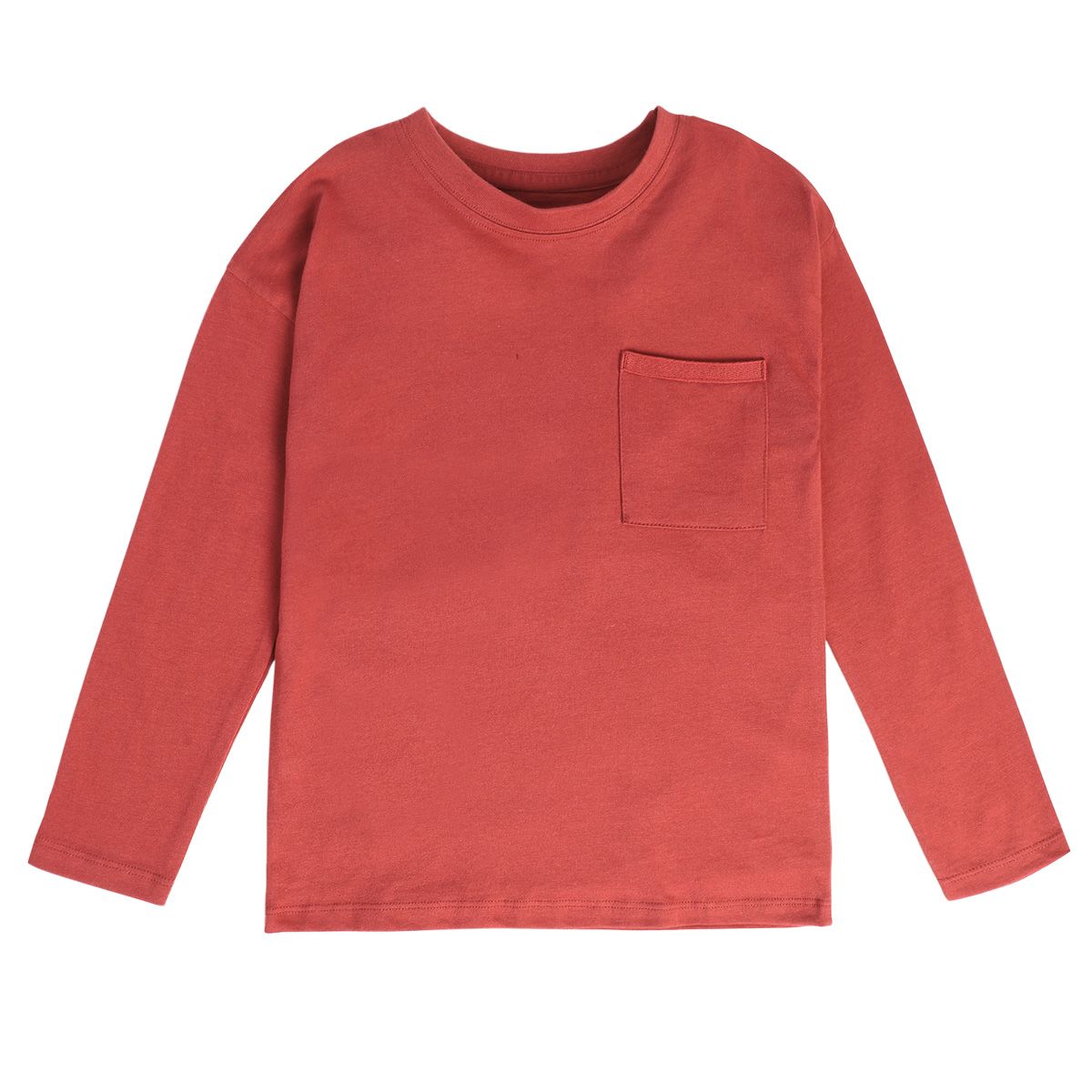 Boys Rust Pack Of 1 T-Shirt