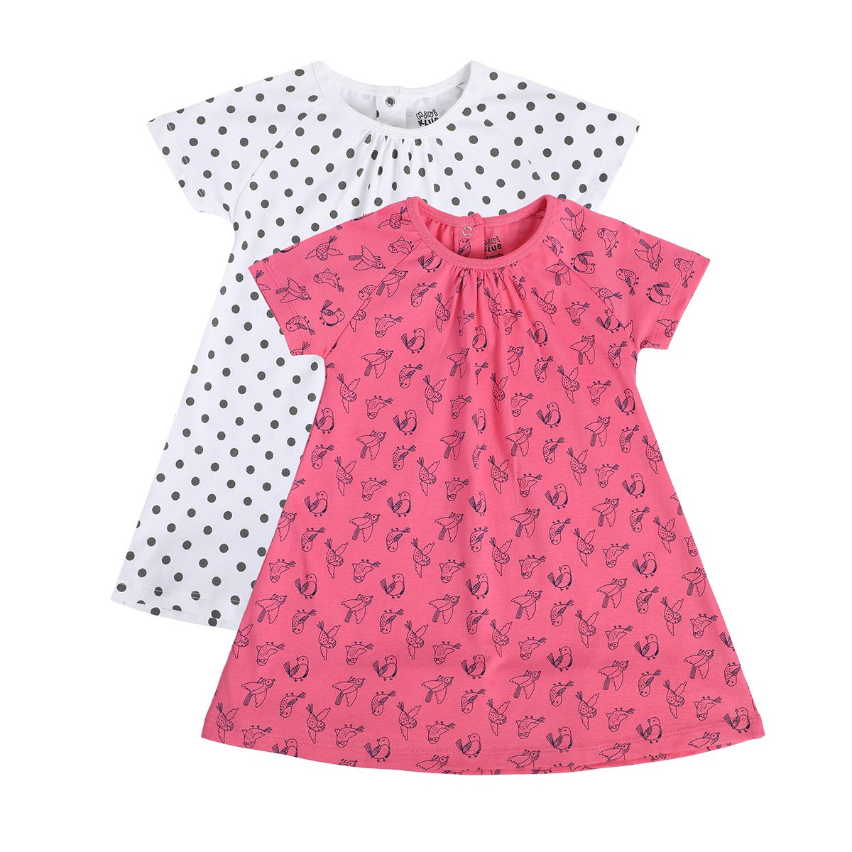 Girls Multicolor Pack Of 2 Dress