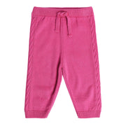 Girls Pink Pack Of 1 Knit Bottom