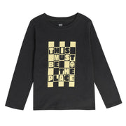 Boys Charcoal Pack Of 1 T-Shirt