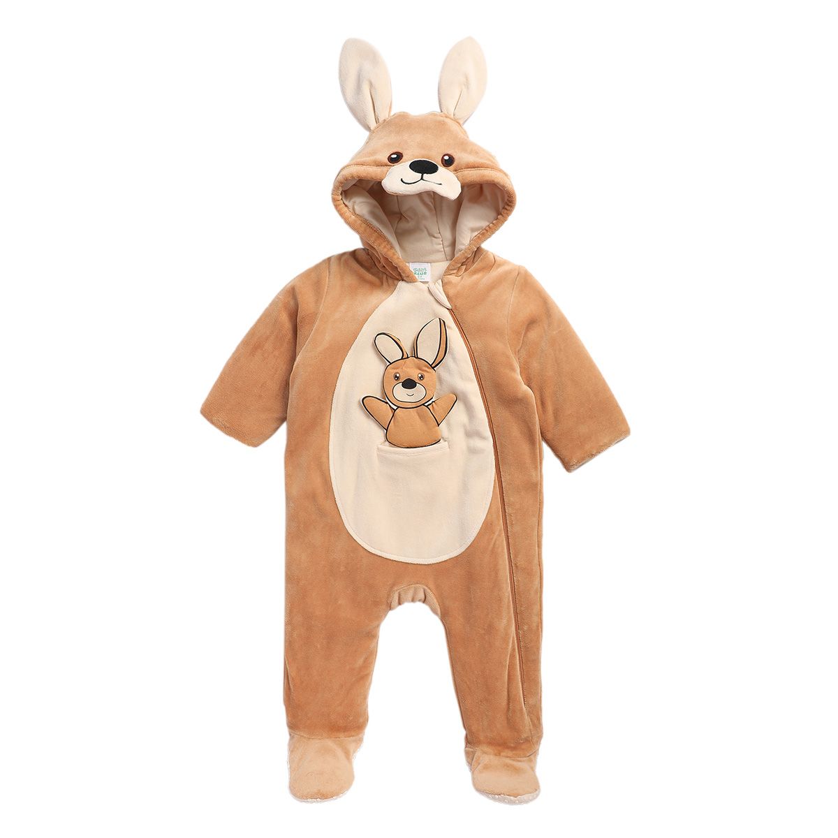 Girls Orange Pack Of 1 Sleep Suit