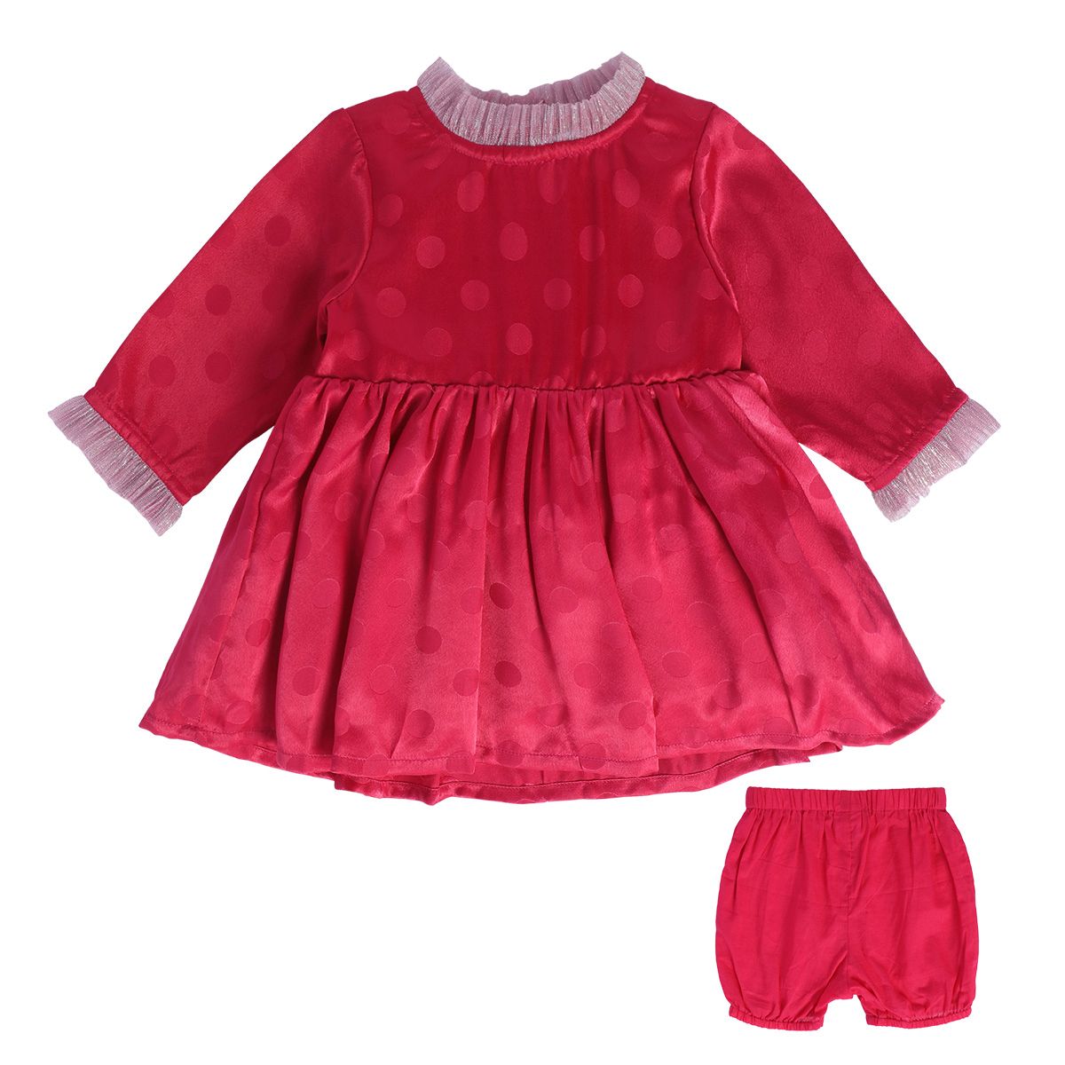 Girls Red Pack Of 2 Dress