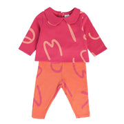 Girls Multicolor Pack Of 2 Top And Bottom