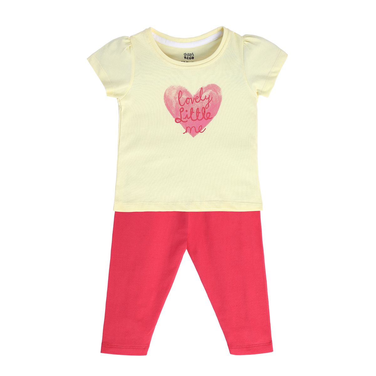 Girls Multicolor Pack Of 2 Top And Bottom
