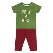 Boys Multicolor Pack Of 2 Top And Bottom