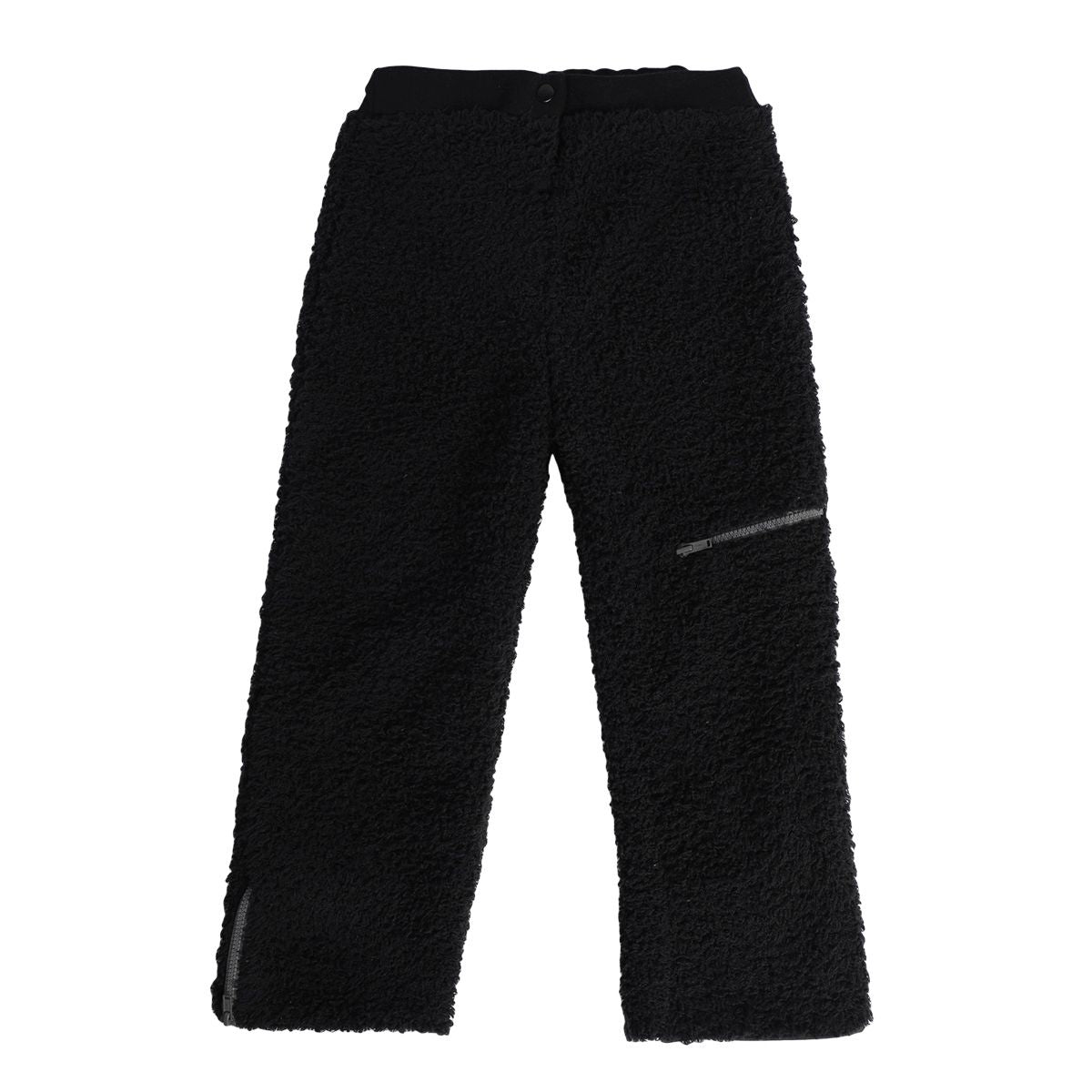 Girls Black Knit Pant