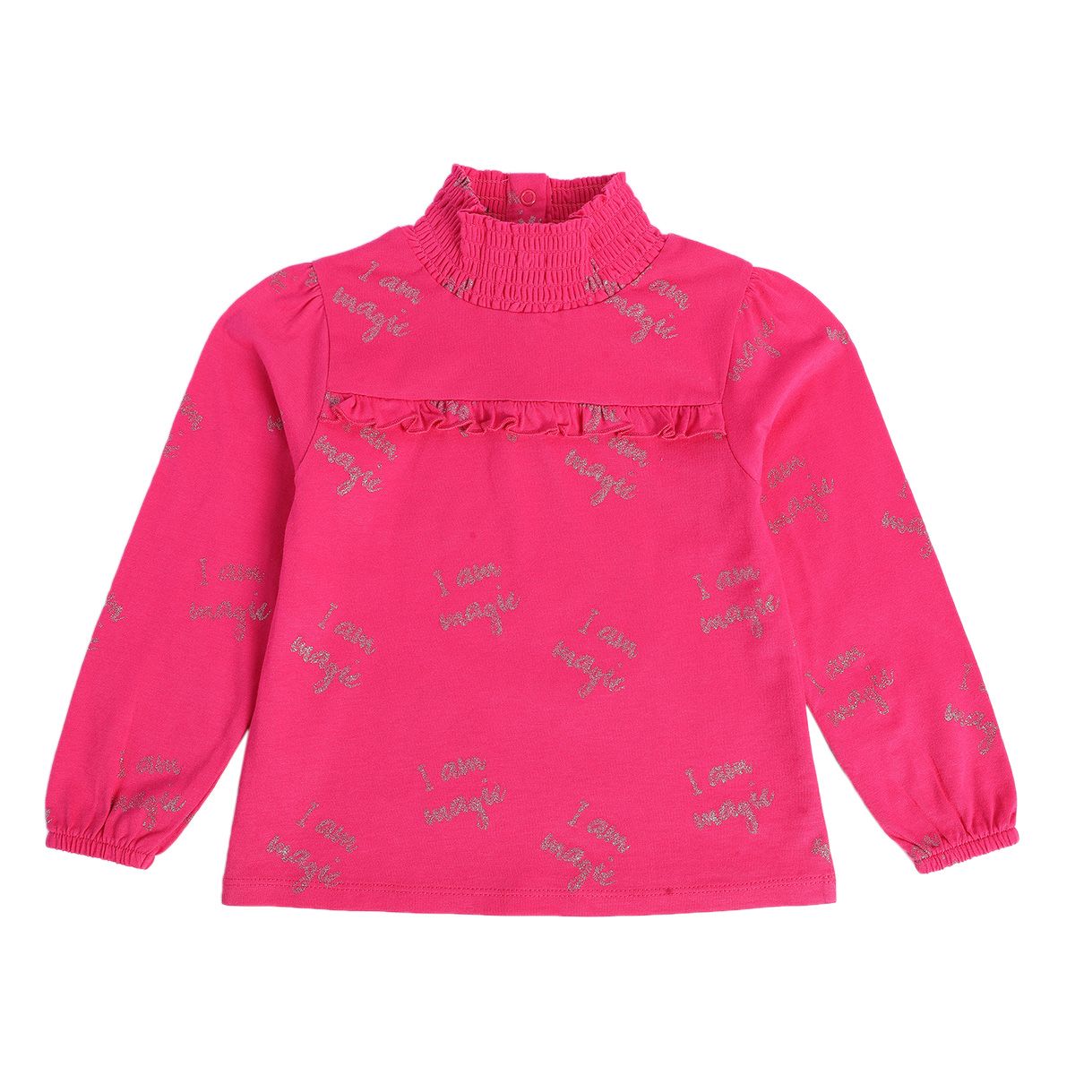 Girls Pink Pack Of 1 Knit Top