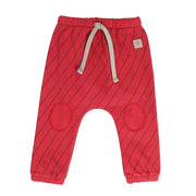 Boys Red Pack Of 1 Knit Bottom