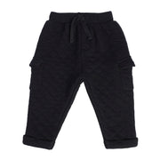 Boys Black Pack Of 1 Knit Bottom