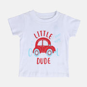 Boys White Pack Of 1 T-Shirt