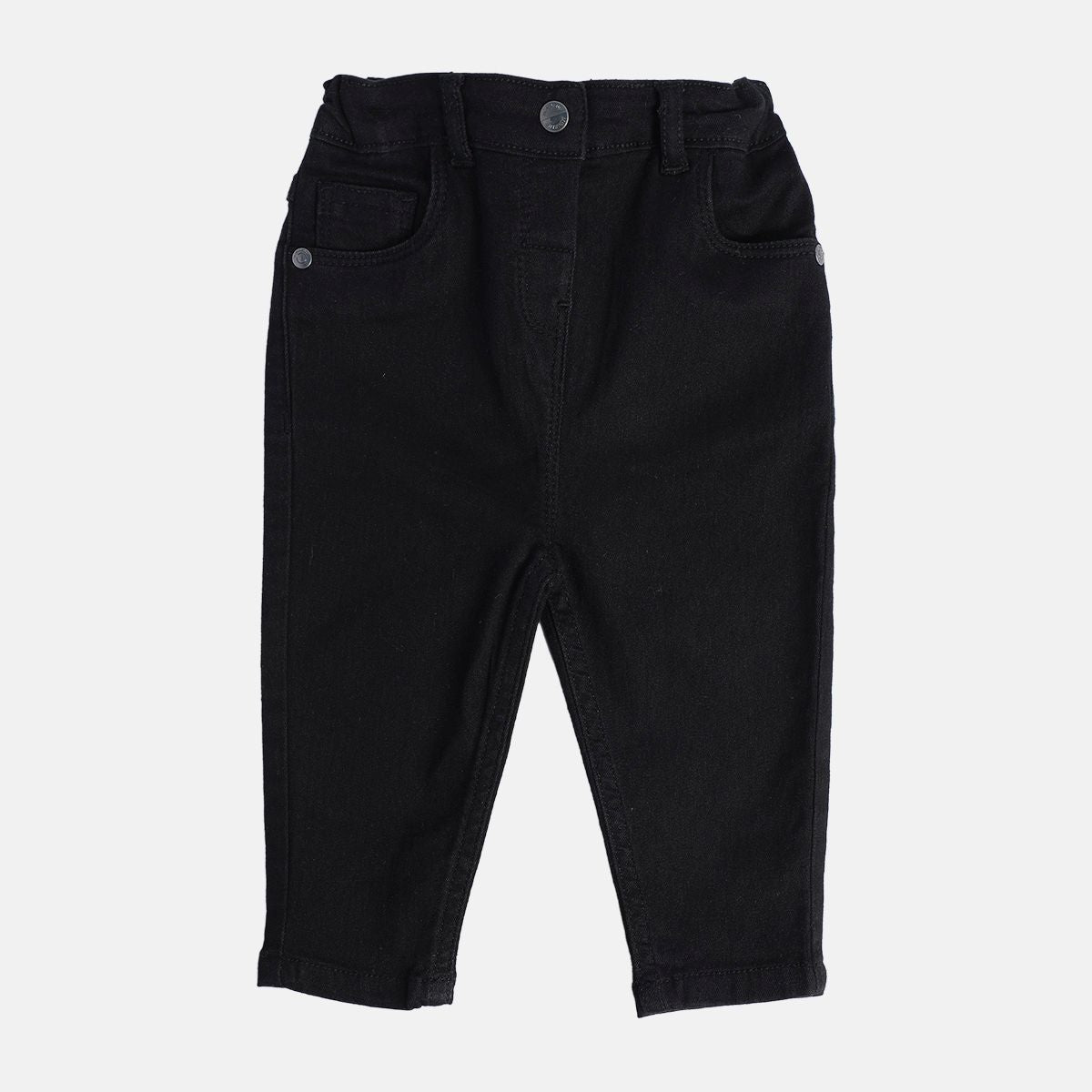 Girls Black Pack Of 1 Denim Pant