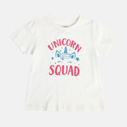 Girl White Knit Top