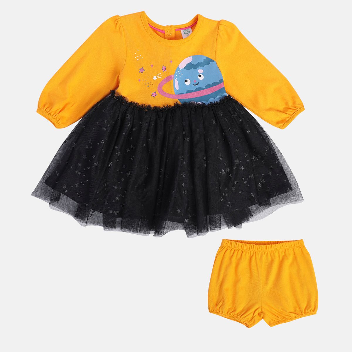 Girls Orange Dress