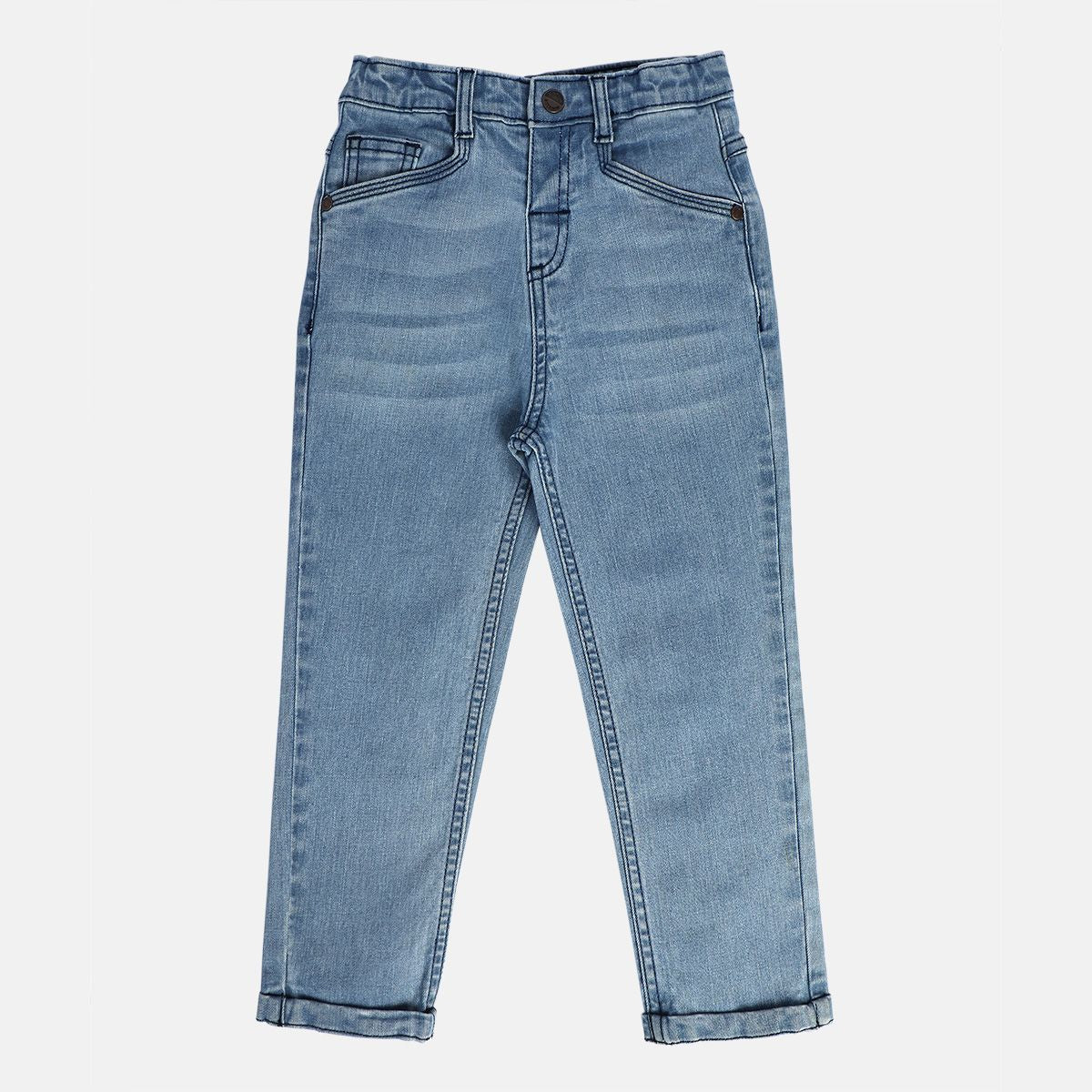 Boys Blue Pack Of 1 Denim Pant