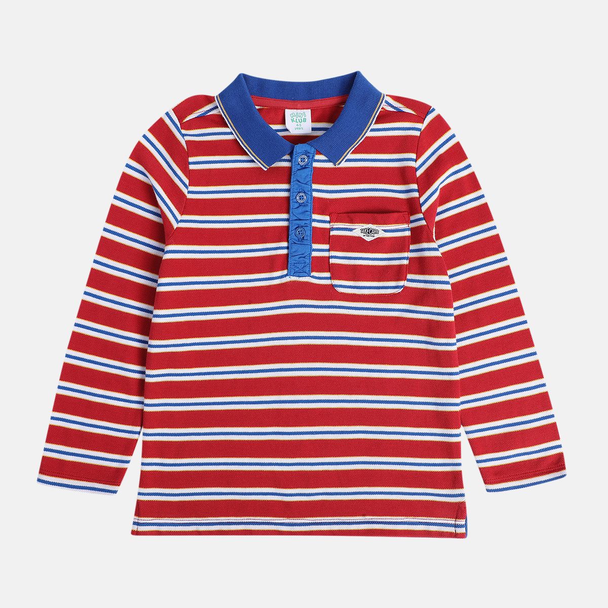 Boys Multicolor Pack Of 1 Polo
