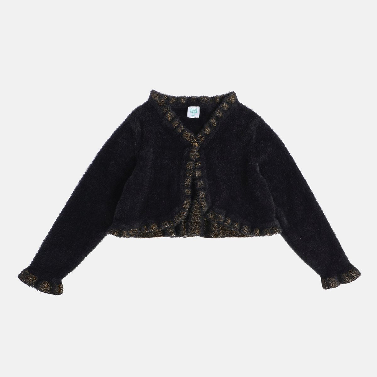 Girls Black Shrug