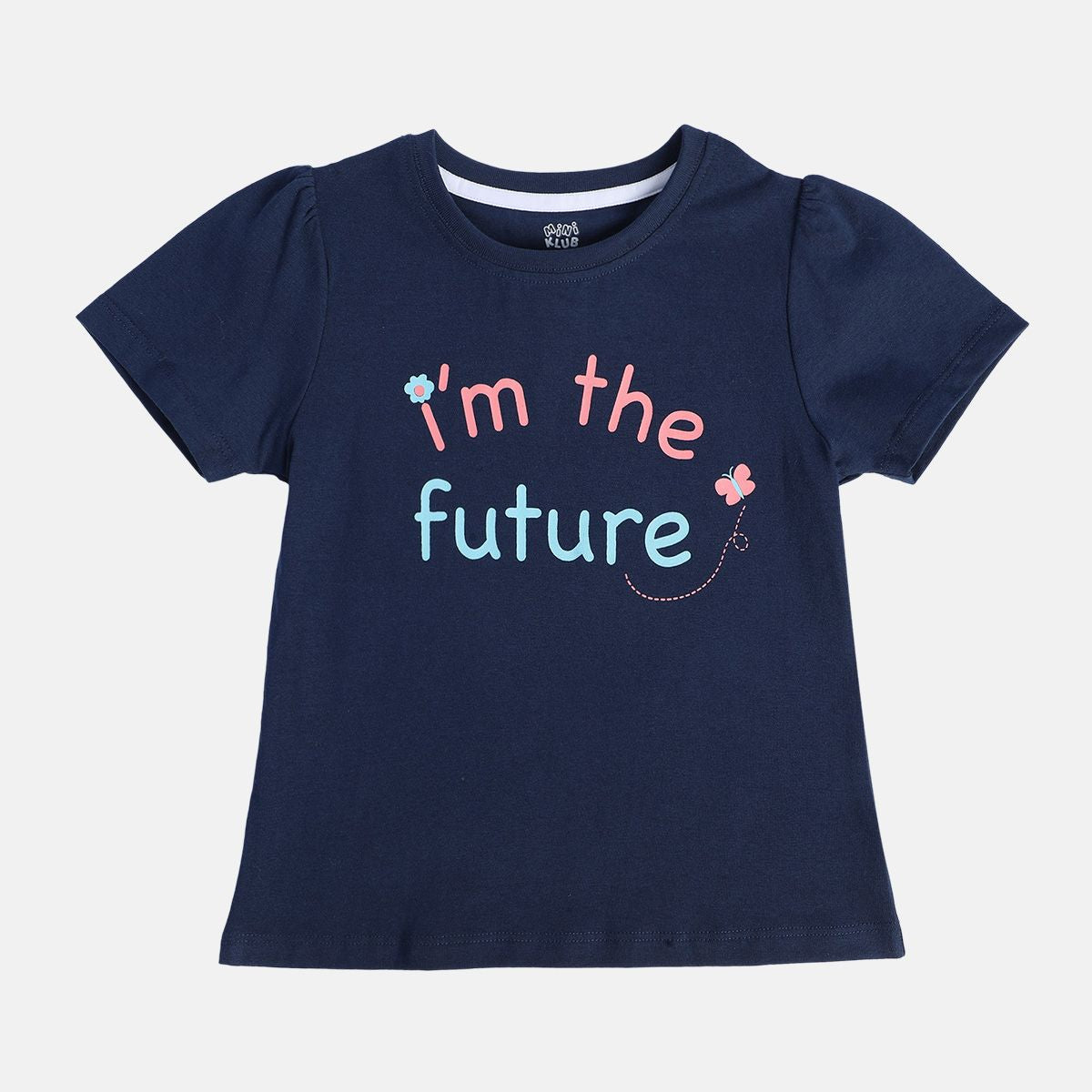 Girls Blue Pack Of 1 Knit Top