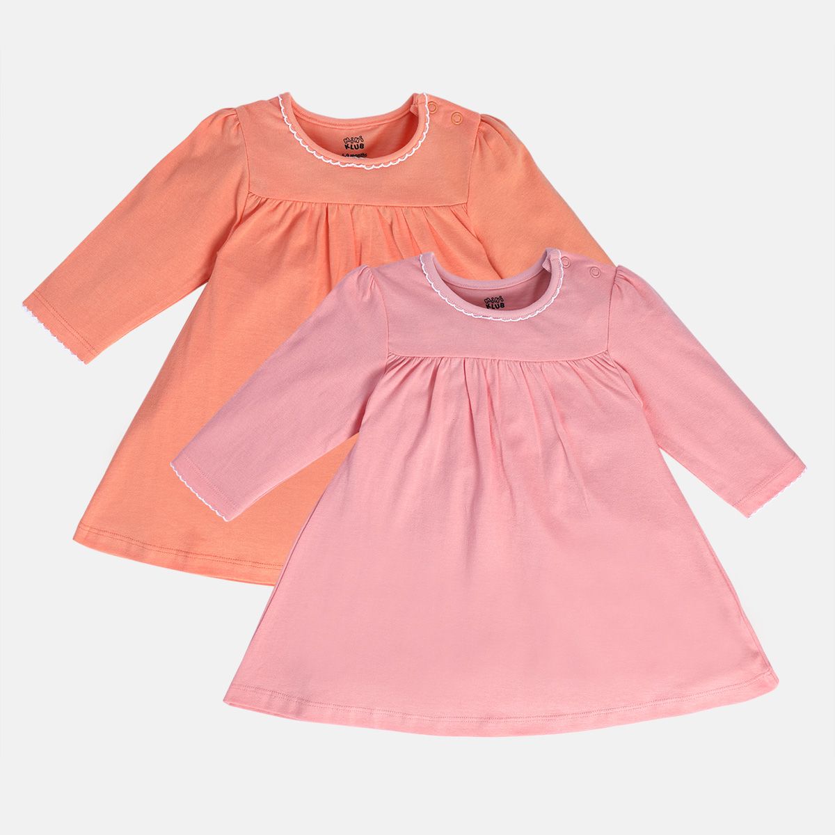 Girls Multicolor Pack Of 2 Dress