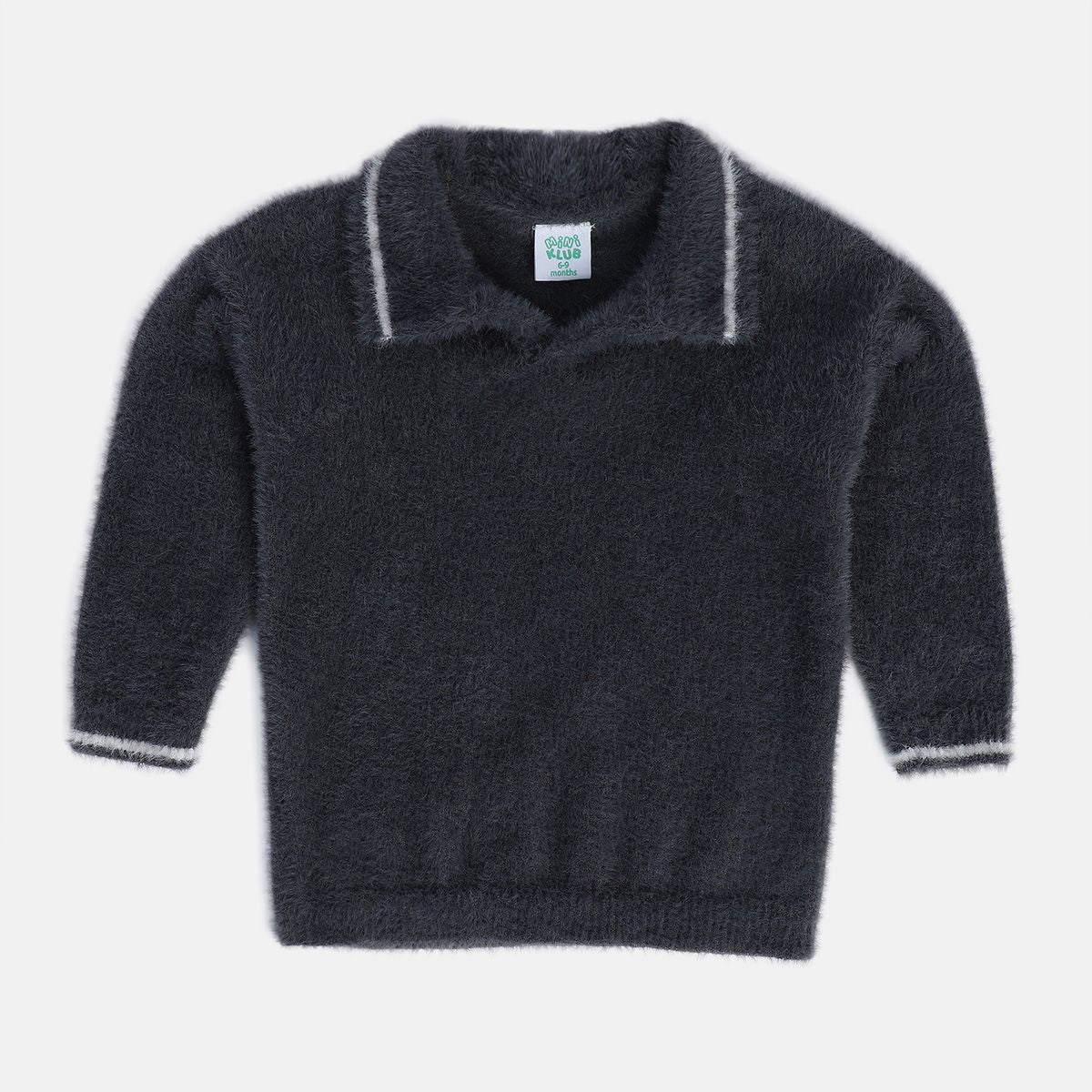 Boys Dark Grey Pack Of 1 Sweater