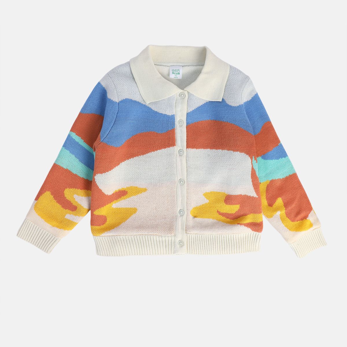 Girls Beige Sweater