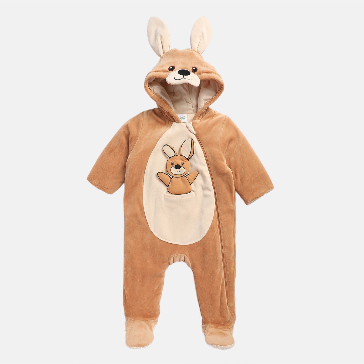 Girls Orange Pack Of 1 Sleep Suit