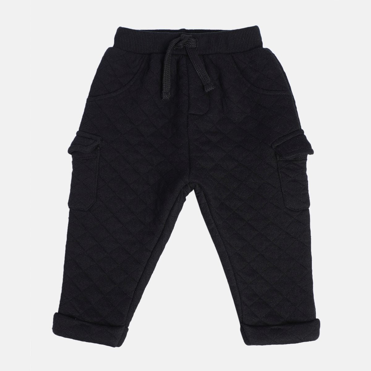 Boys Black Pack Of 1 Knit Bottom