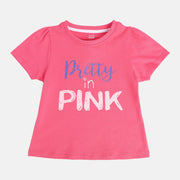 Girl Pink Knit Top