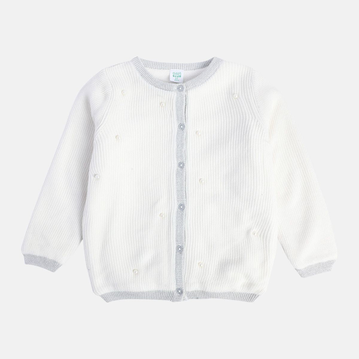 Girls Off White Sweater