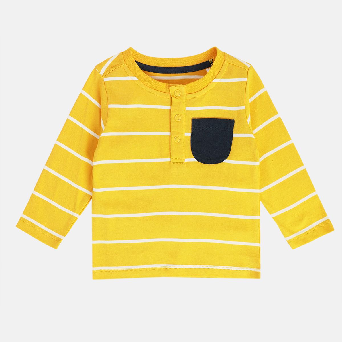 Boys Yellow Pack Of 1 T-Shirt