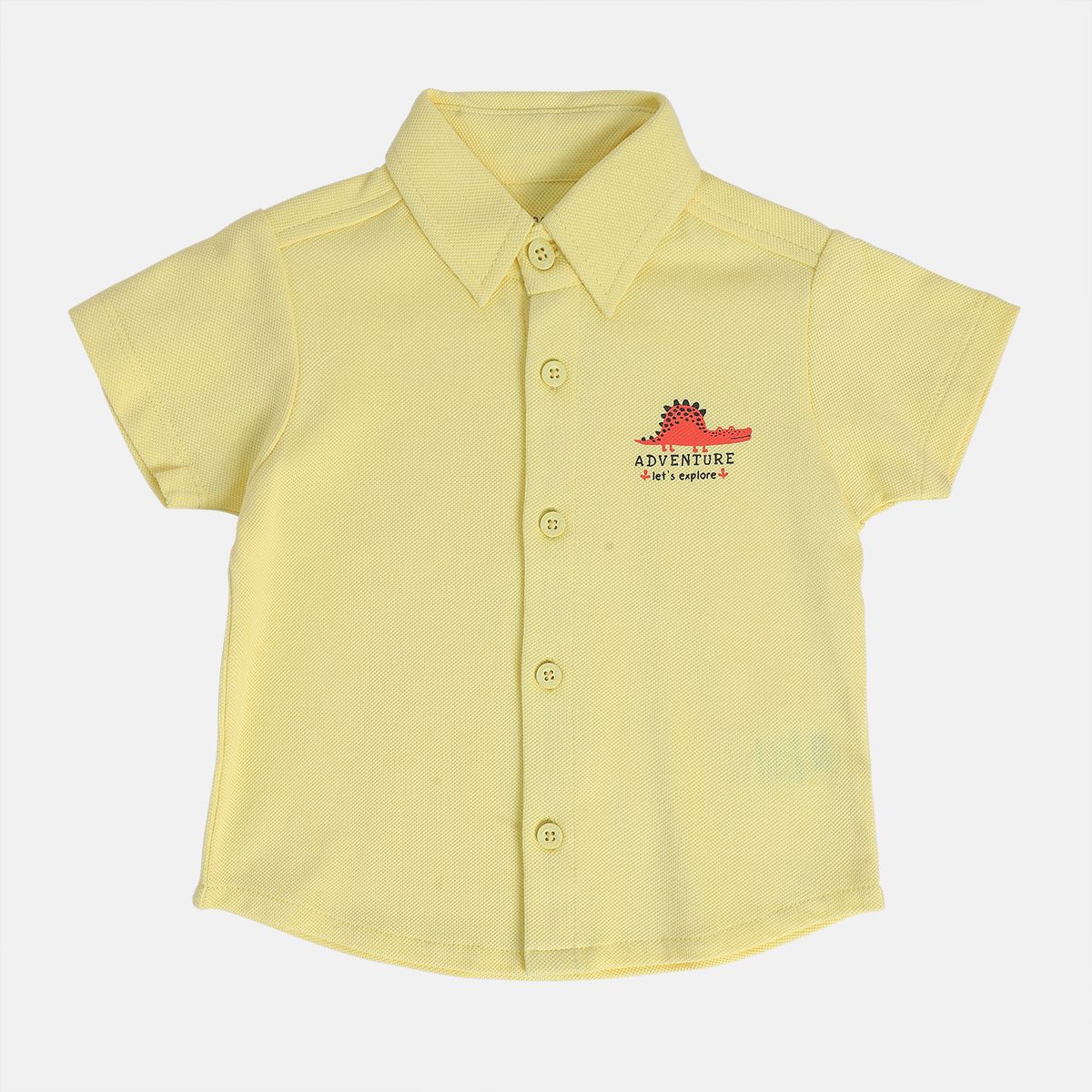 Boys Yellow Pack Of 1 Shirt