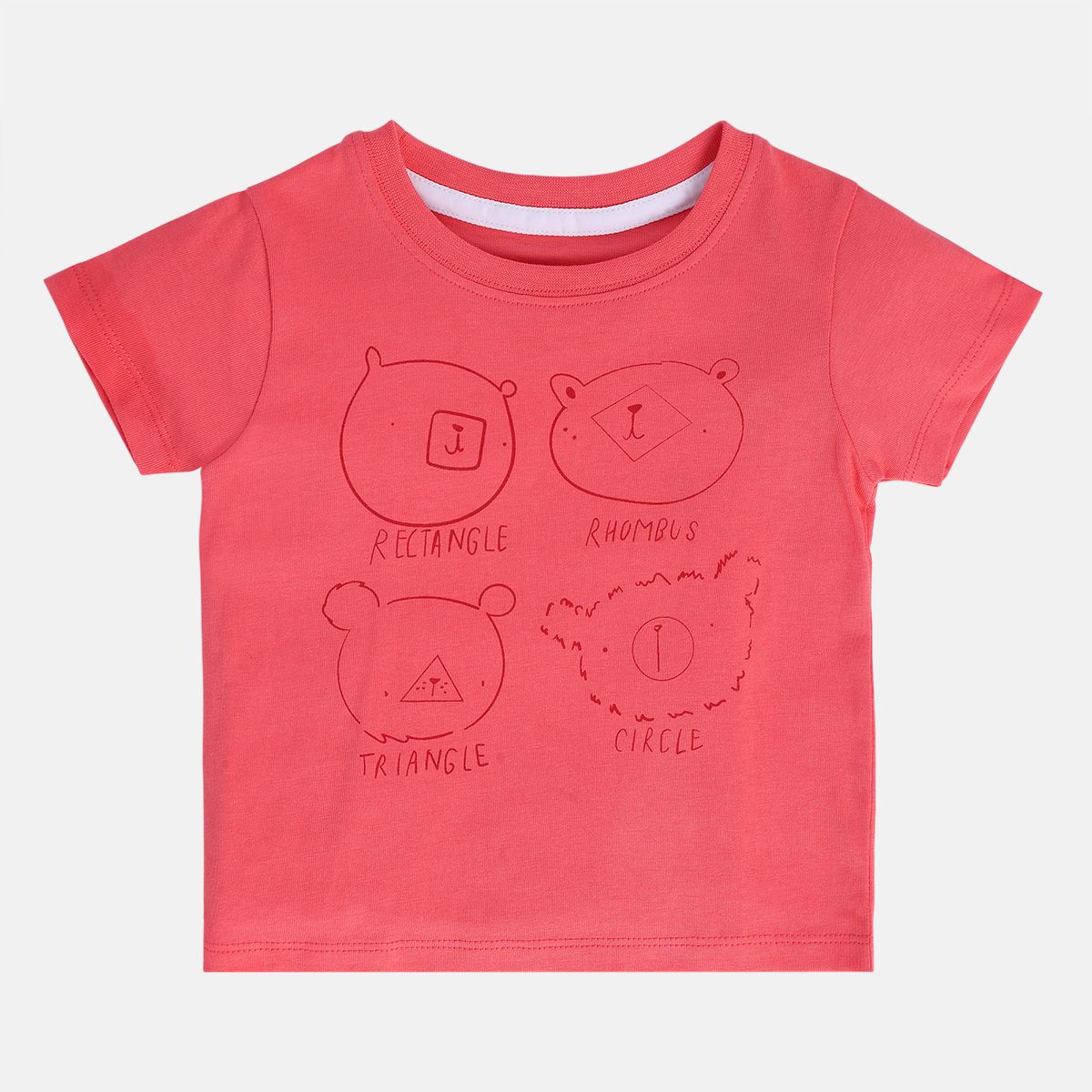 Boys Red Pack Of 1 T-Shirt