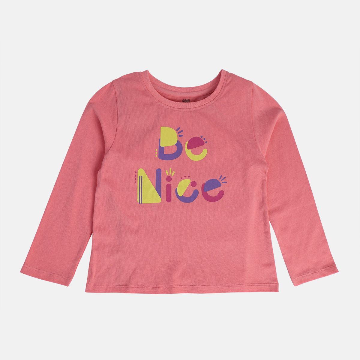 Girls Pink Knit Top