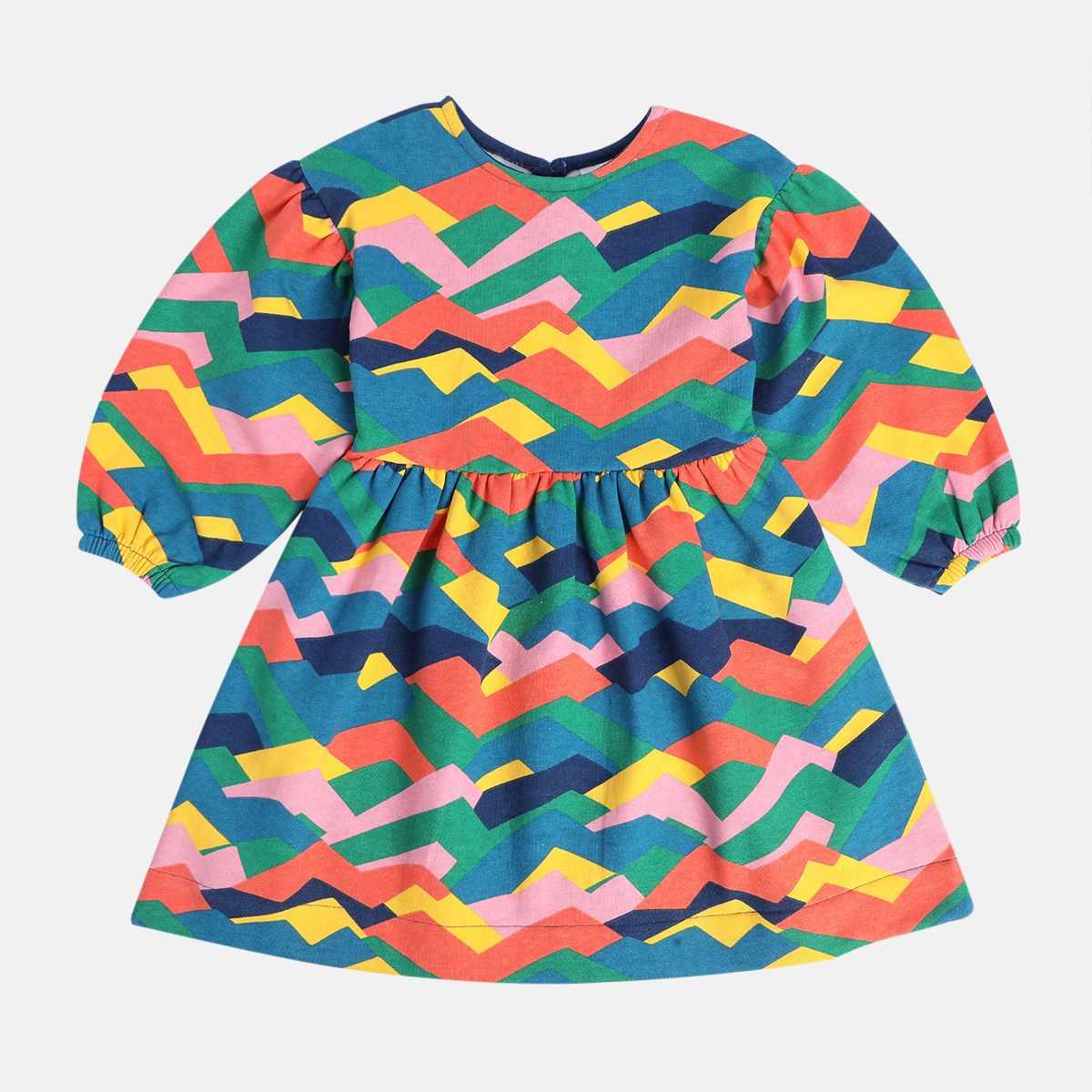 Girls Multicolor Pack Of 1 Dress