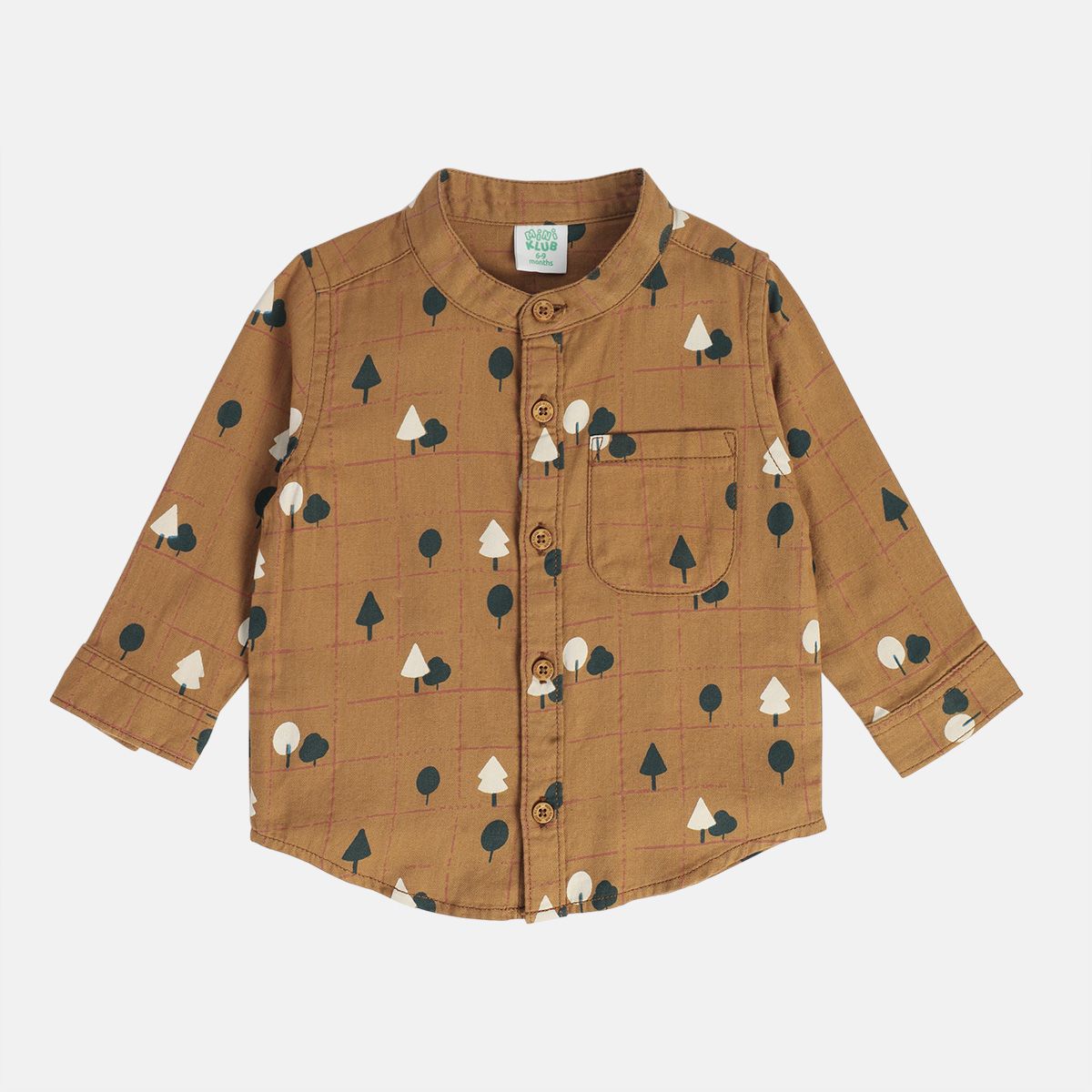 Boys Mustard Pack Of 1 Shirt